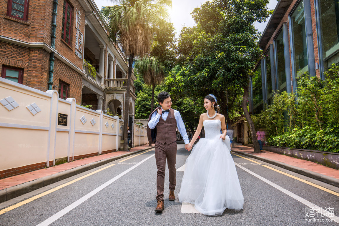街拍婚纱照,[街拍, 欧式],广州婚纱照,婚纱照图片